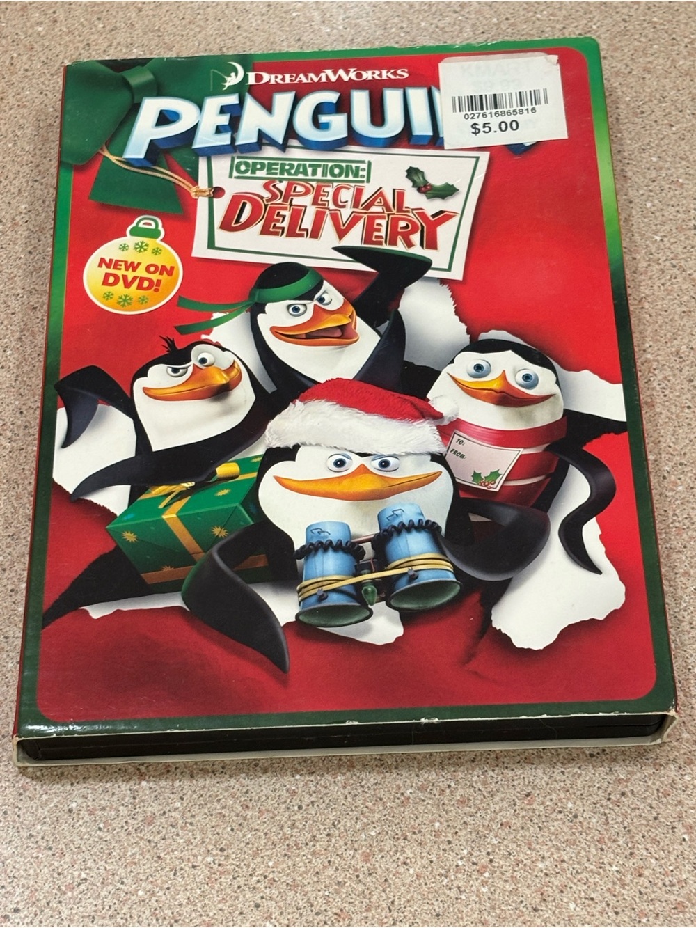 DreamWorks Penguins: Operation Special Delivery DVD
